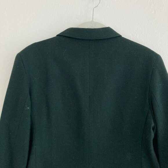 Devon-Aire Wool L'Cord Show Coat Jacket Green 100% Wool English Hunt Coat 14 - Picture 9 of 11